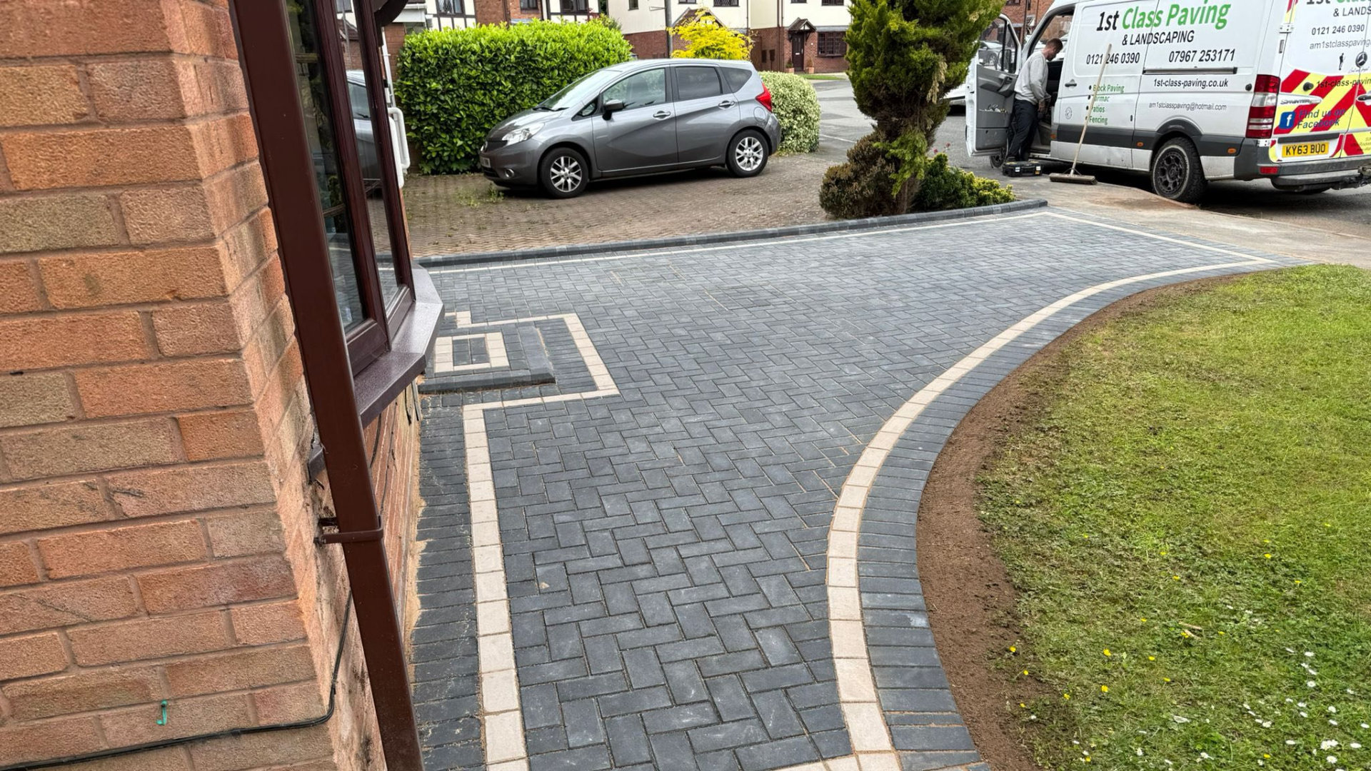 linda-new-drive-1 1st Class Paving and Landscaping