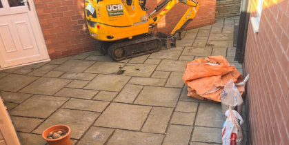 New patio in Wythall